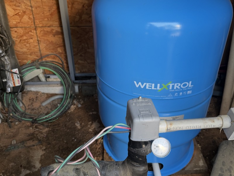 New Well-X-Trol pressure tank installed by Sellers Well Service
